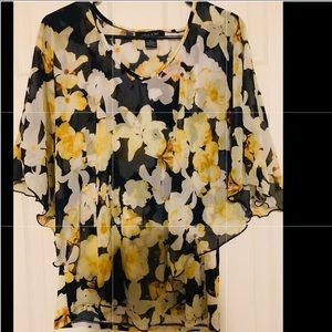 Adele & May Floral Blouse Top